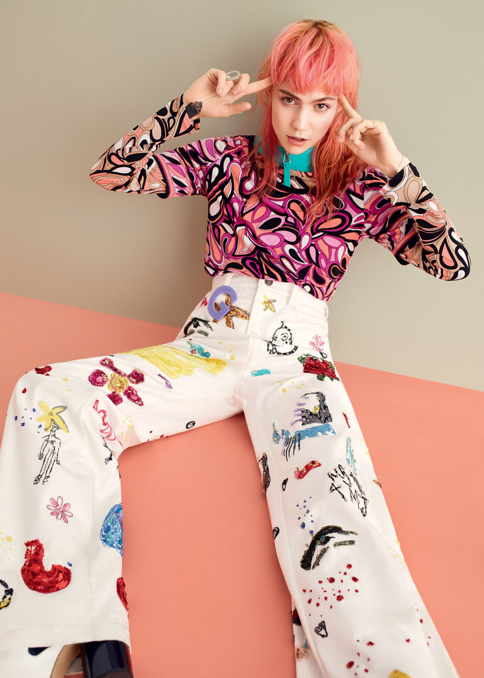 Grimes - 'Ben Toms Photoshoot' for Teen Vogue, Apr 2016 004.jpg