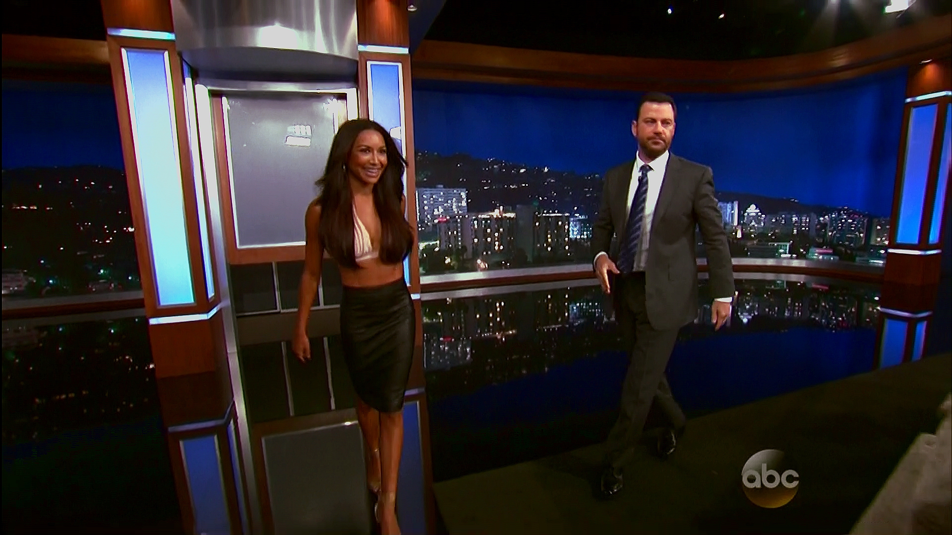 Naya Rivera - °Jimmy Kimmel Live° 30.07.13 - 9X HD Caps0003 .jpg
