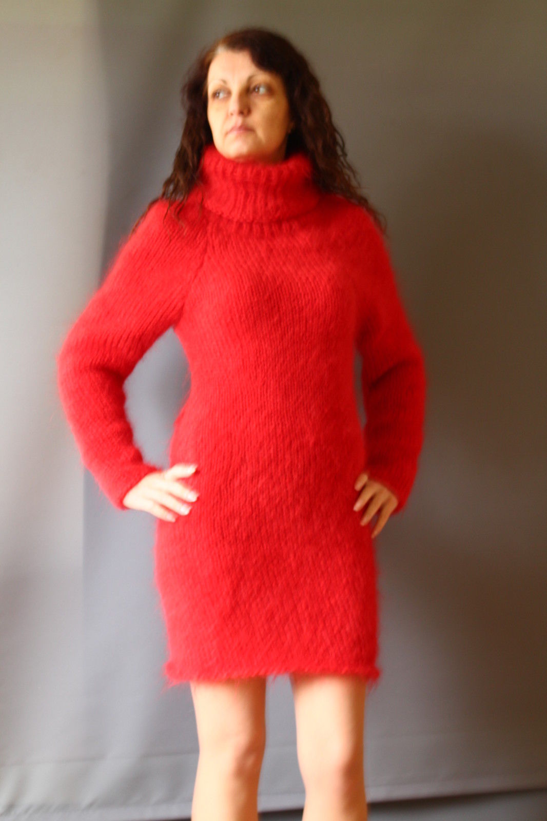 Sexy Dress,Red,Handmade 2.jpg