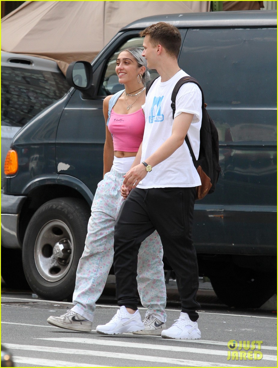 Lourdes Leon Out With Her Boyfriend in New York City -  004.jpg